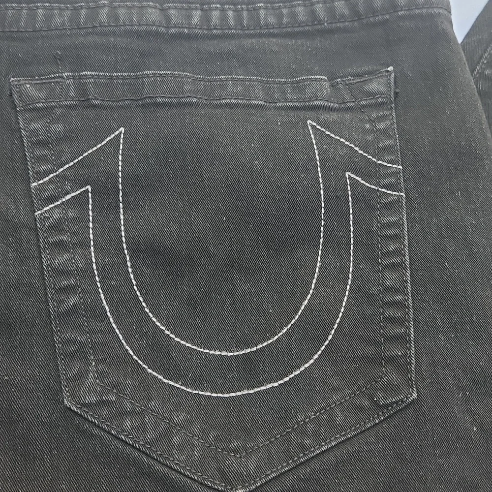 True Religion Men's Black Jeans